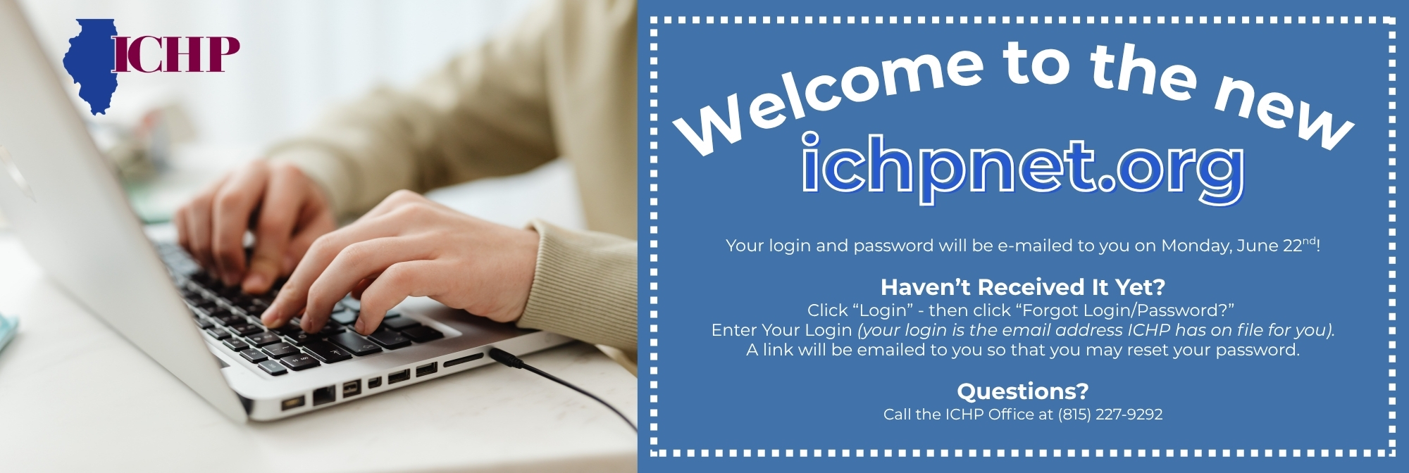 Homepage - Masthead - Welcome to new ICHPnet.org!